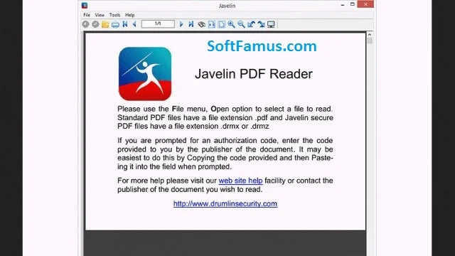 Javelin PDF For Windows
