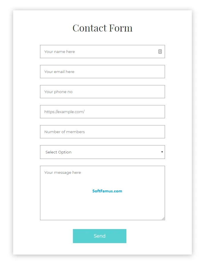 Add Contact Form 7 Placeholder