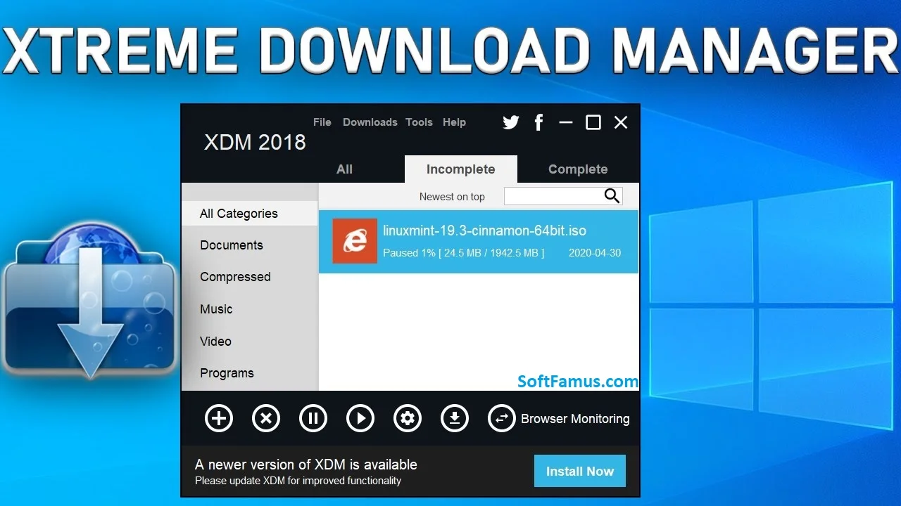 Xtreme Download Manager Windows